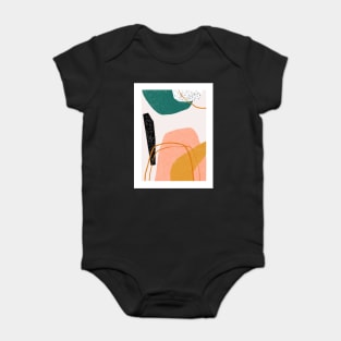 October Abstract Baby Bodysuit